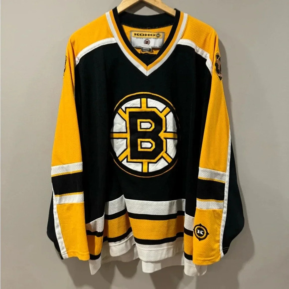 Vintage KOHO Boston Bruins NHL Hockey Jersey - Picture 3 of 14